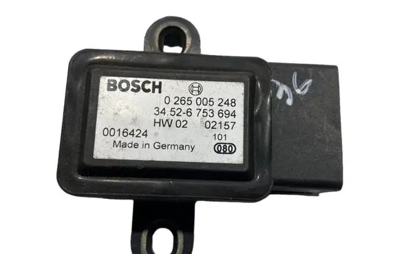 BMW X5 E53 ESP acceleration yaw rate sensor 6753694 34526753694 0265005248