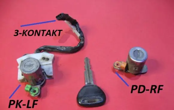 Mitsubishi Space Wagon Lock set MD486331
