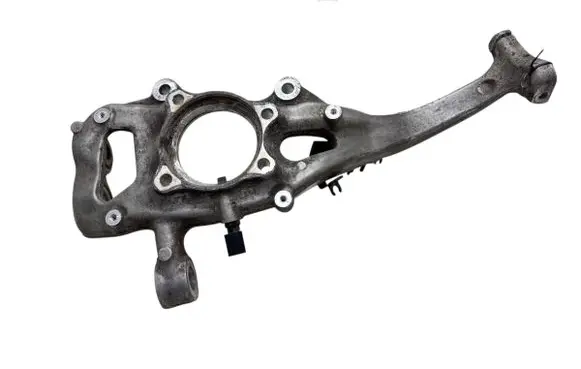 Front wheel hub spindle knuckle