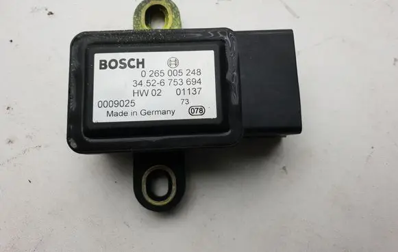 ESP acceleration yaw rate sensor