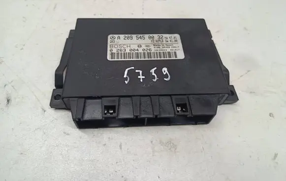 Mercedes-Benz CLK A209 C209 Parking PDC control unit/module A2095450032 0263004026 39E00023