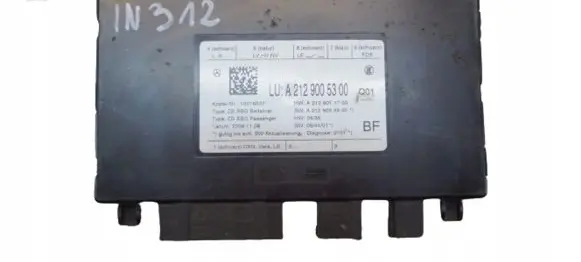 Mercedes-Benz C W204 Seat control module A2129005300