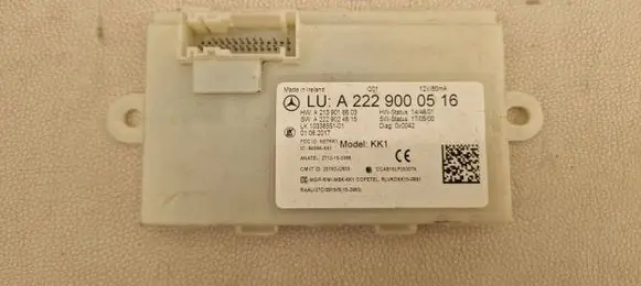 Mercedes-Benz A W177 Keyless (KESSY) go control unit/module A2139018603