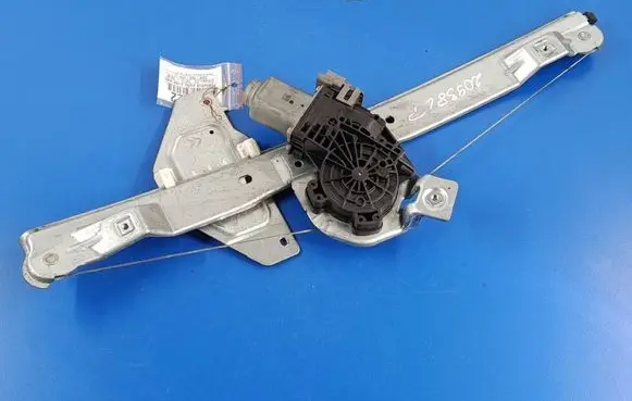 Front door window regulator with motor