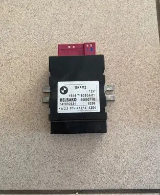 BMW 5 E60 E61 Fuel injection pump control unit/module 7163504 042882631