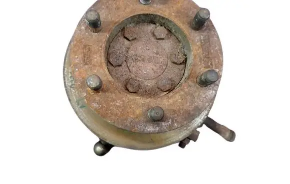 Front wheel hub spindle knuckle