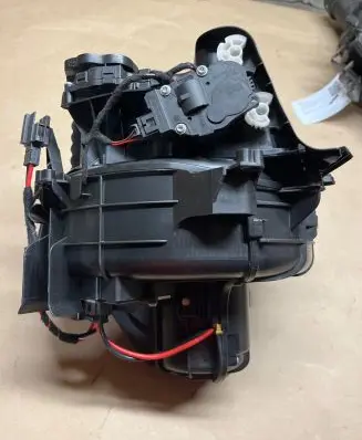 Interior heater climate box assembly