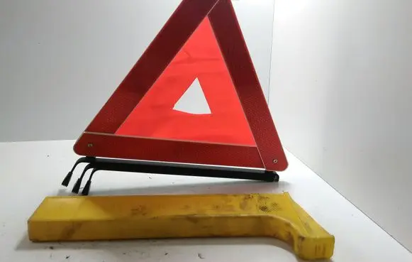 Emergency warning sign