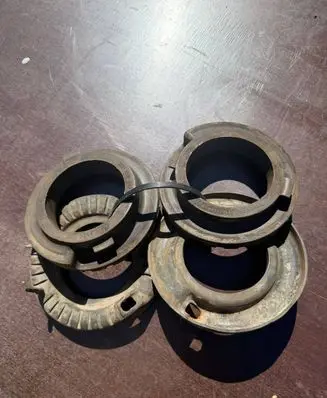 Volvo S60 Front coil spring rubber mount 6G915B718BAA 6G915599BAA
