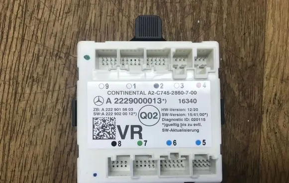 Mercedes-Benz GLC X253 C253 Door control unit/module A2229000013