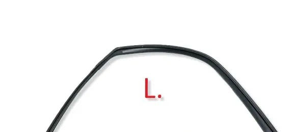 Toyota Yaris Cross Rubber seal front coupe door window 68151K2010 45124