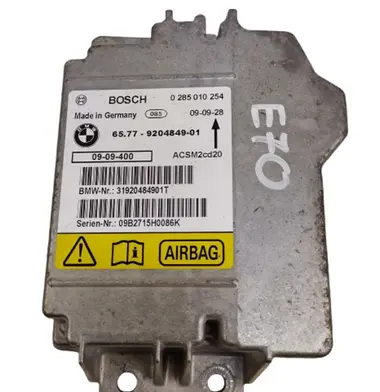 BMW X5 E70 Airbag control unit/module 9204849 0285010254