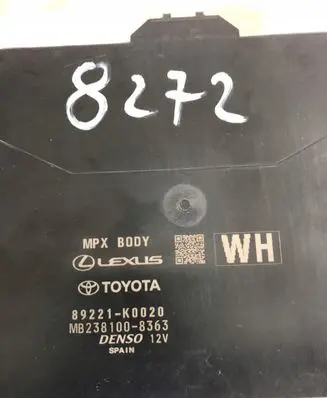 Toyota Yaris XP210 MPM control module 
