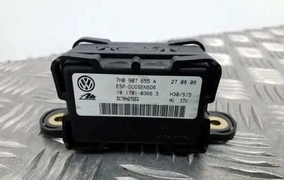 ESP acceleration yaw rate sensor
