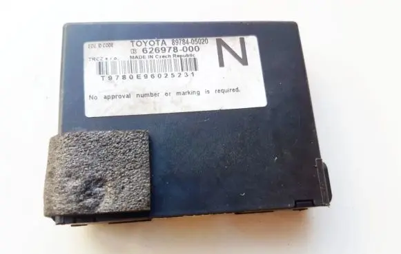 Toyota Avensis T270 Immobilizer control unit/module 8978405020 89784-05020