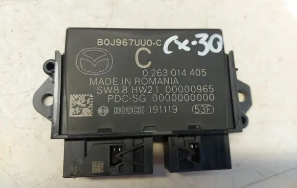 Mazda CX-30 Parking PDC control unit/module B0J967UUO-C