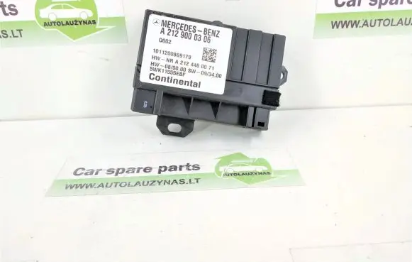 Mercedes-Benz E W212 Fuel injection pump control unit/module DALISID2040 A2129000306 2129000306
