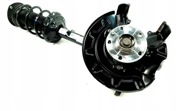 Volkswagen Golf VII Front wheel hub spindle knuckle 5Q0407256N, 5Q0413023FJ