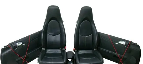 Porsche Cayman 987 Seat set 99752116103