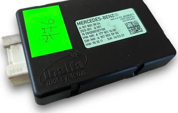Mercedes-Benz GLE W167 Central body control module S776 A1679003804