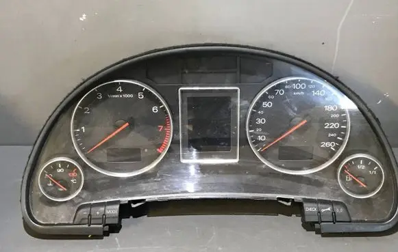 Audi A4 S4 B6 8E 8H Speedometer (instrument cluster) 8E0920900FX 0263626031 7105450048