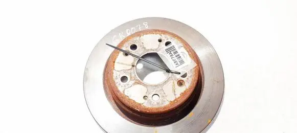 Honda FR-V Rear brake disc neventiliuojamas