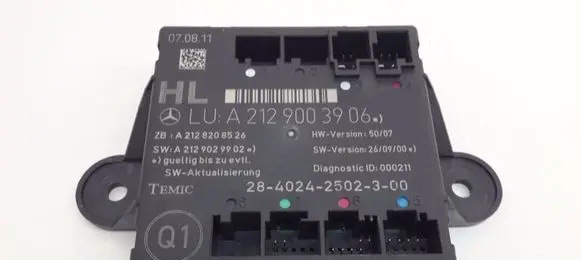 Mercedes-Benz E W212 Door control unit/module A2129003906