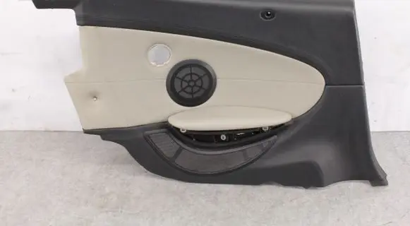 Rear door card panel trim