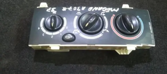 Renault Megane I Climate control unit 100820 655738n