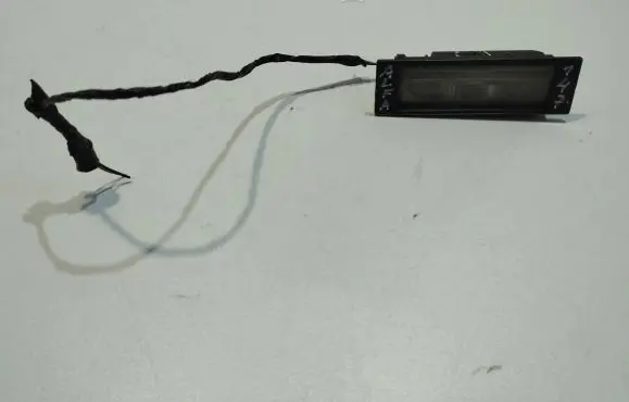 Number plate light