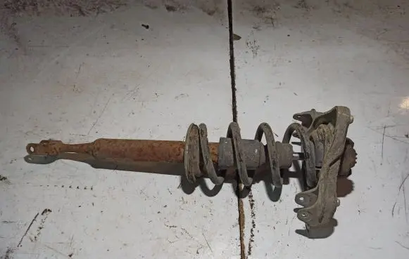 Audi A4 S4 B7 8E 8H Front shock absorber with coil spring