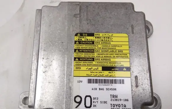 Toyota Corolla Verso E121 Airbag control unit/module 213819106 891700F022