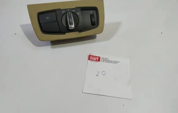 BMW 1 F20 F21 Light switch 9265297