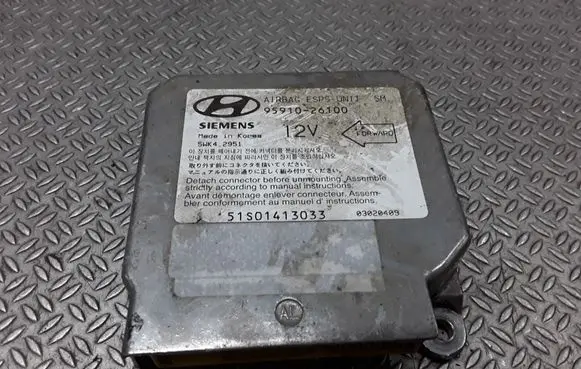Hyundai Santa Fe Airbag control unit/module 9591026100