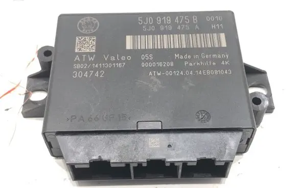 Skoda Superb B6 (3T) Parking PDC control unit/module 5J0919475B