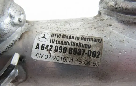 Mercedes-Benz GLE (W166 - C292) Intercooler air channel guide A6420908937