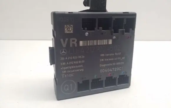 Mercedes-Benz E W212 Door control unit/module A2129004502