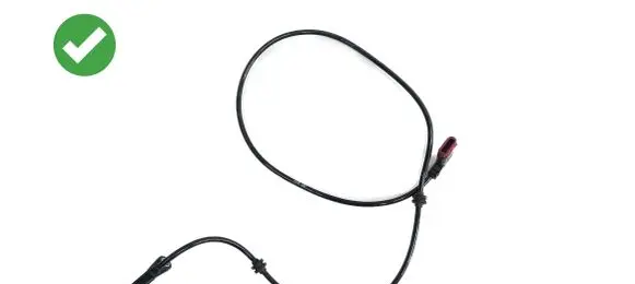 Mercedes-Benz C W204 ABS rear brake sensor A2045400317 A0395452928 2049050100