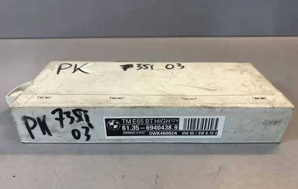 BMW 7 E65 E66 Door control unit/module 6940438 5WK48002A