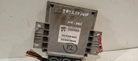 Peugeot 206 Engine control unit/module IAW48P2.70 9642423780 16449054