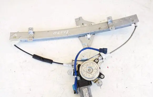 Sliding door window regulator with motor