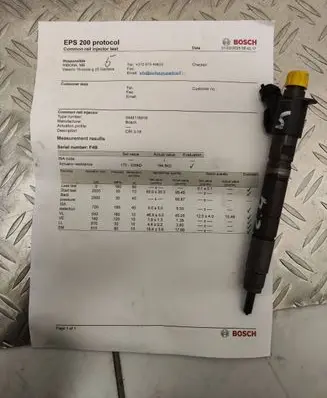 Volvo XC60 Fuel injector 0445116016 170200KQ
