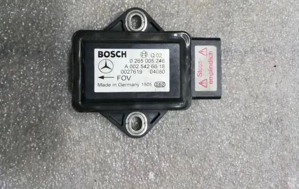 Mercedes-Benz E W211 ESP acceleration yaw rate sensor A0025426618 0027619 0265005246