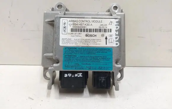 Mazda 3 I Airbag control unit/module BS4H57K30A 0285001961 6B0000209301
