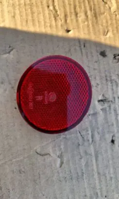 Nissan Qashqai Rear tail light reflector 26560JE20A 96517410
