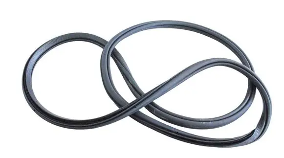 Rubber seal rear door