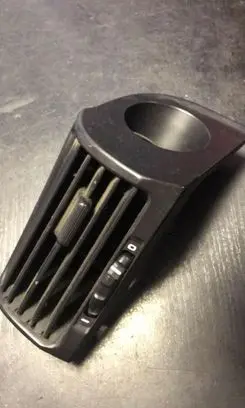 Dashboard side air vent grill/cover trim