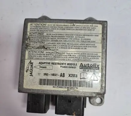 Jaguar S-Type Airbag control unit/module 3R8314B321AB 603386100
