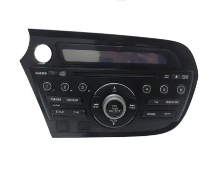 Honda Insight Radio/CD/DVD/GPS head unit 39100TM8G01