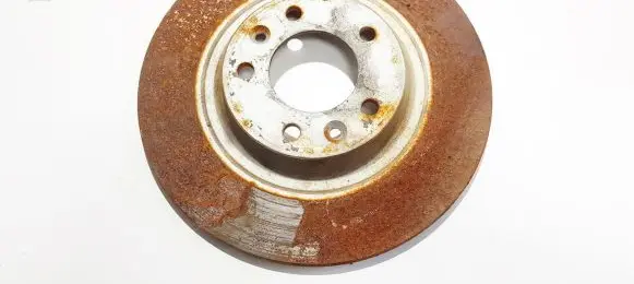 Peugeot RCZ Rear brake disc neventiliuojamas